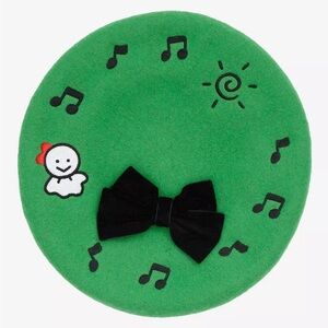 Keroppi Icon Bow Beret Hot Topic‎ Hat Sanrio Hello Kitty